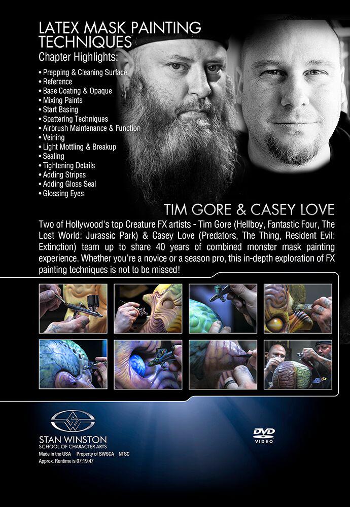 Stan Winston Studio Latex Mask Painting Techniques (DVD) - Image 2