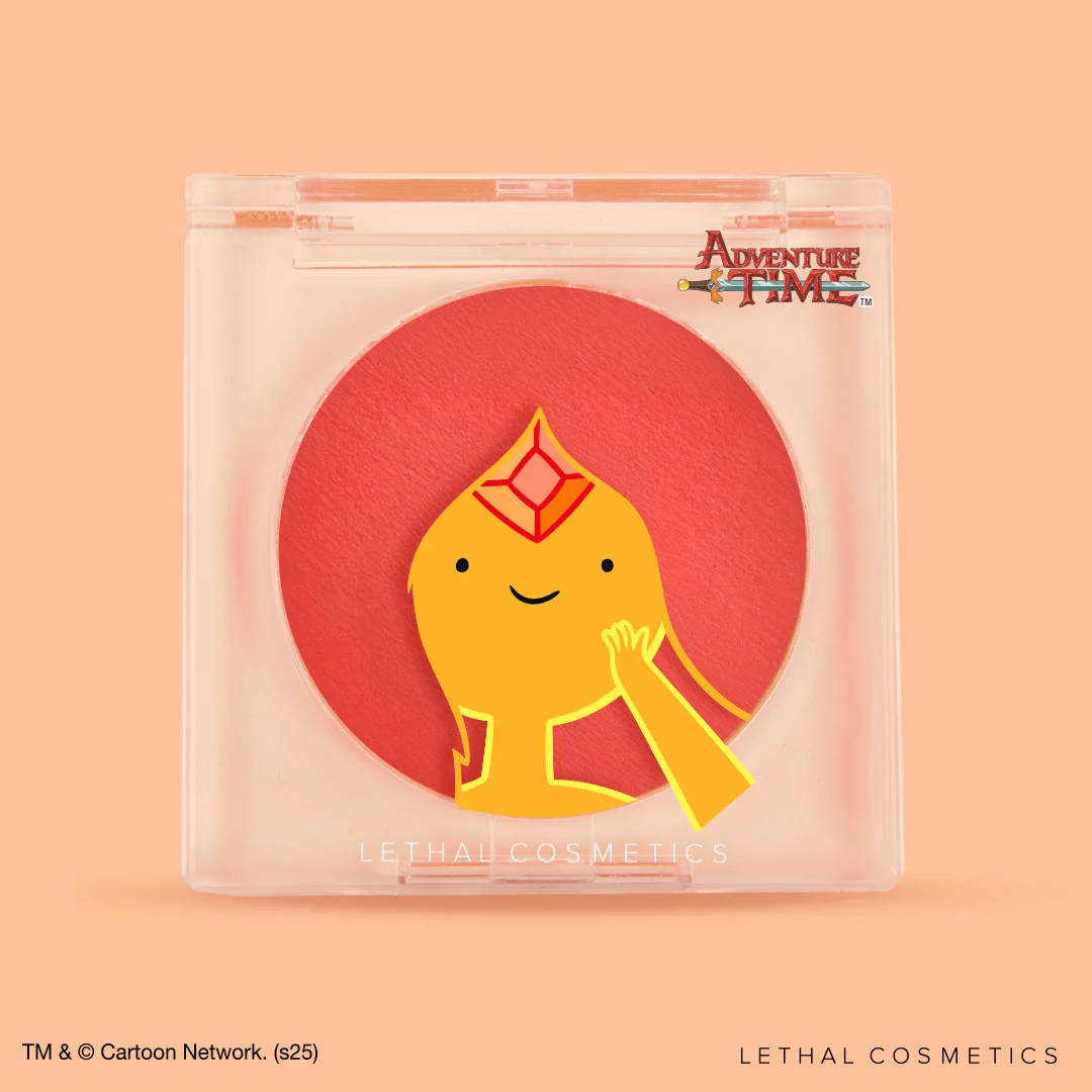 Lethal Cosmetics The Adventure Time Collection Flame Princess Blush
