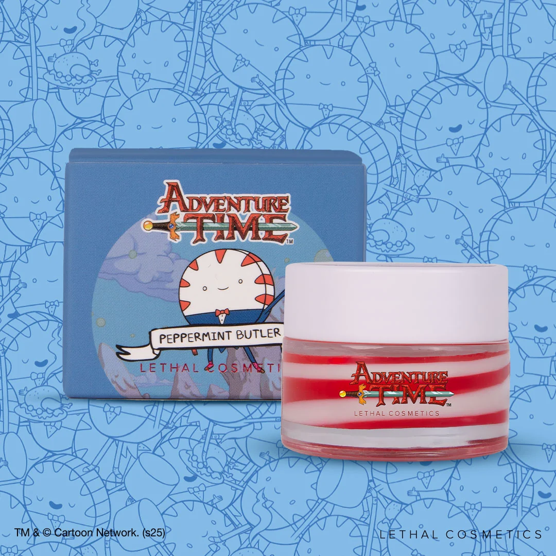 Lethal Cosmetics The Adventure Time Collection Peppermint Butler Lip Mask