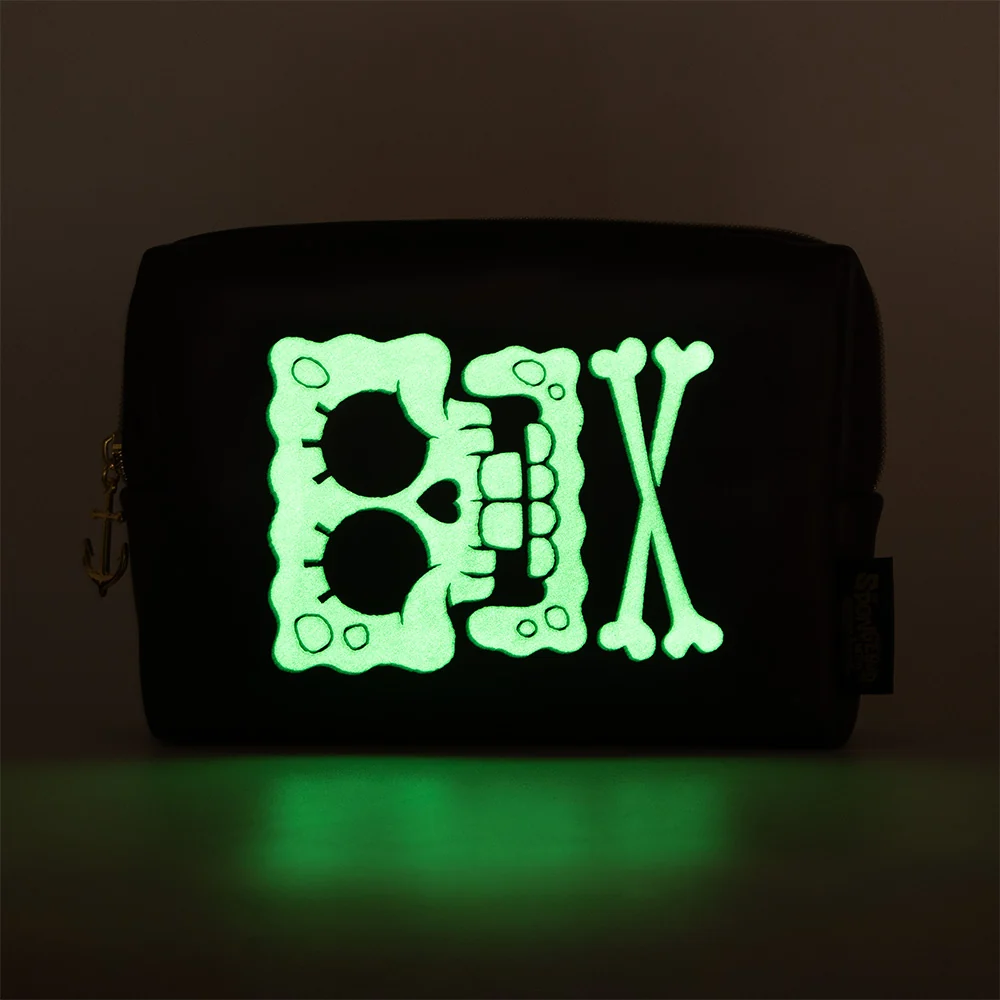 Lethal Cosmetics The SpongeBob Movie SpongeBob Skull and Bones Makeup Bag - Image 4