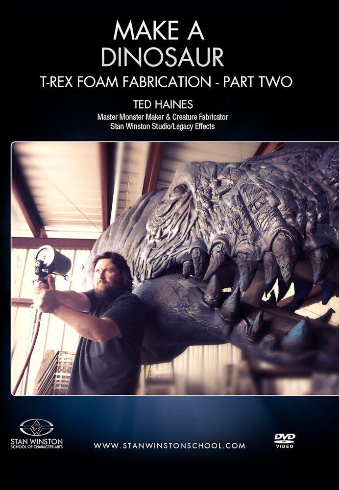 Stan Winston Studio Make a Dinosaur T-Rex Foam Fabrication (DVD) - Image 3