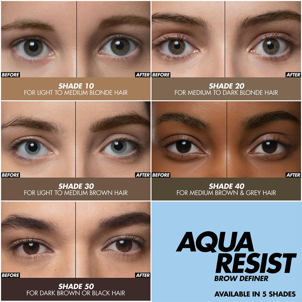 Make Up For Ever Aqua Resist Brow Definer - Image 3