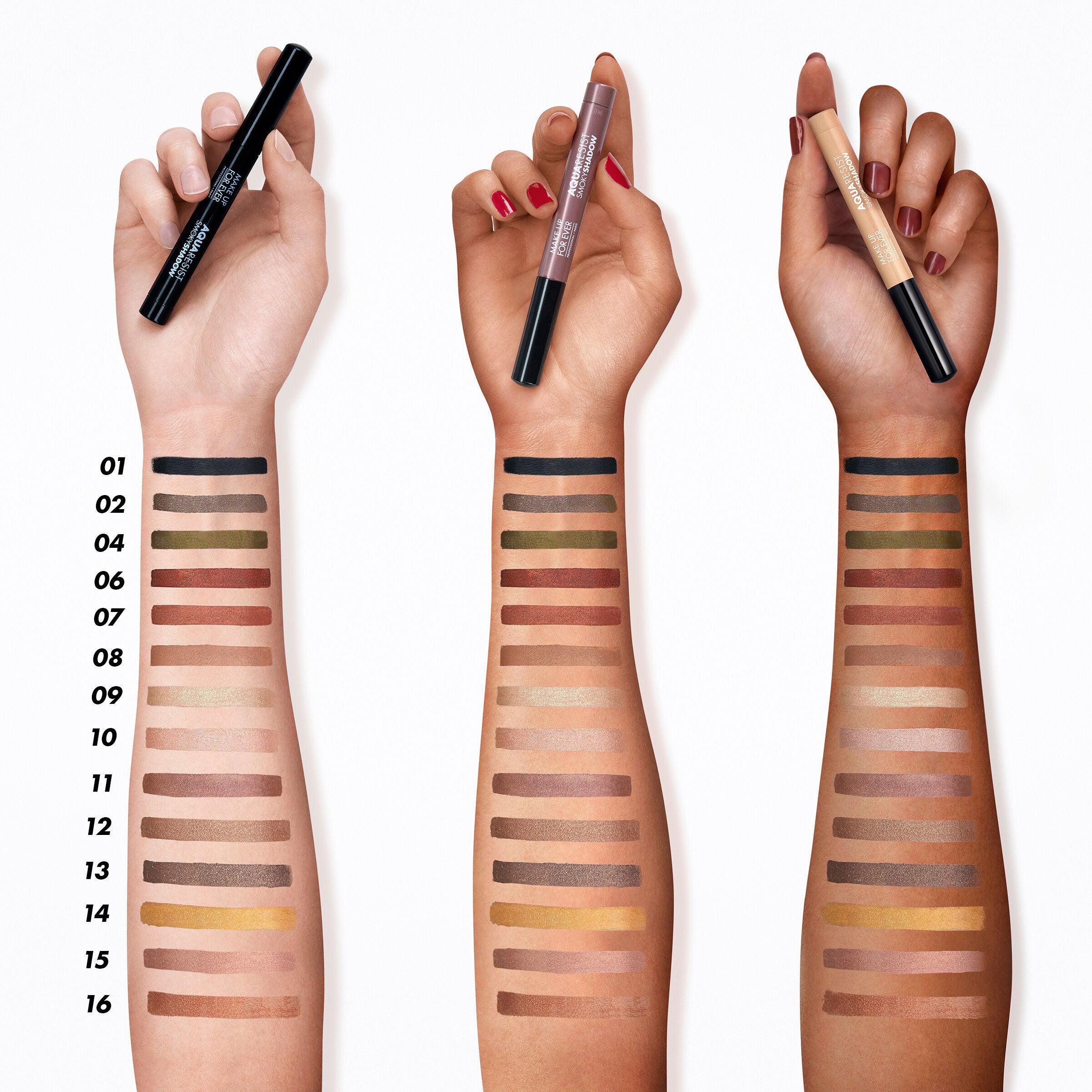 Make Up For Ever Aqua Resist Smoky Shadow Color Sticks - Image 2