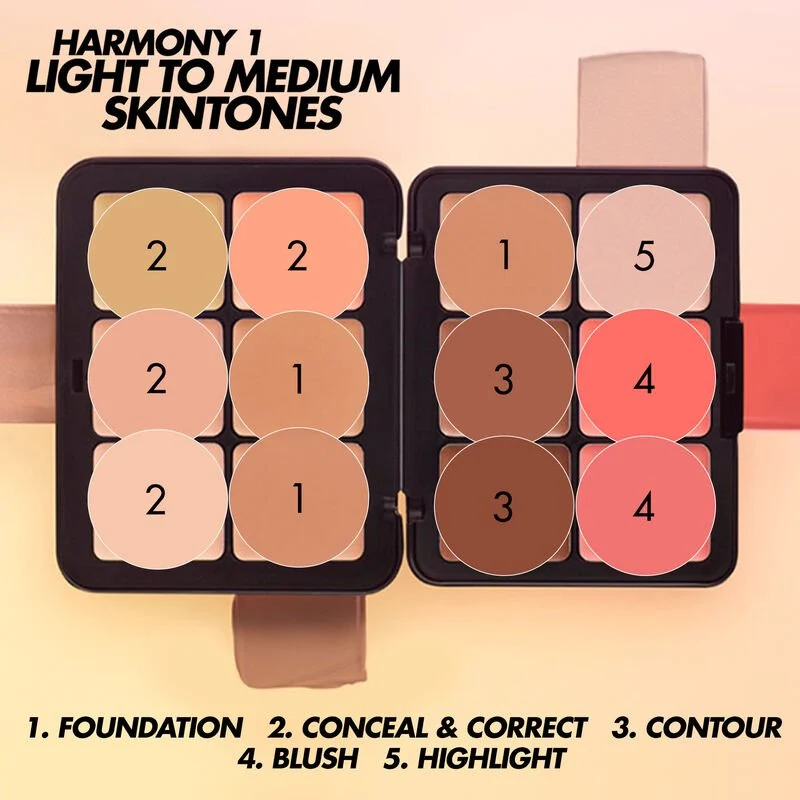 Make Up For Ever HD Skin All In One Palette - Image 3