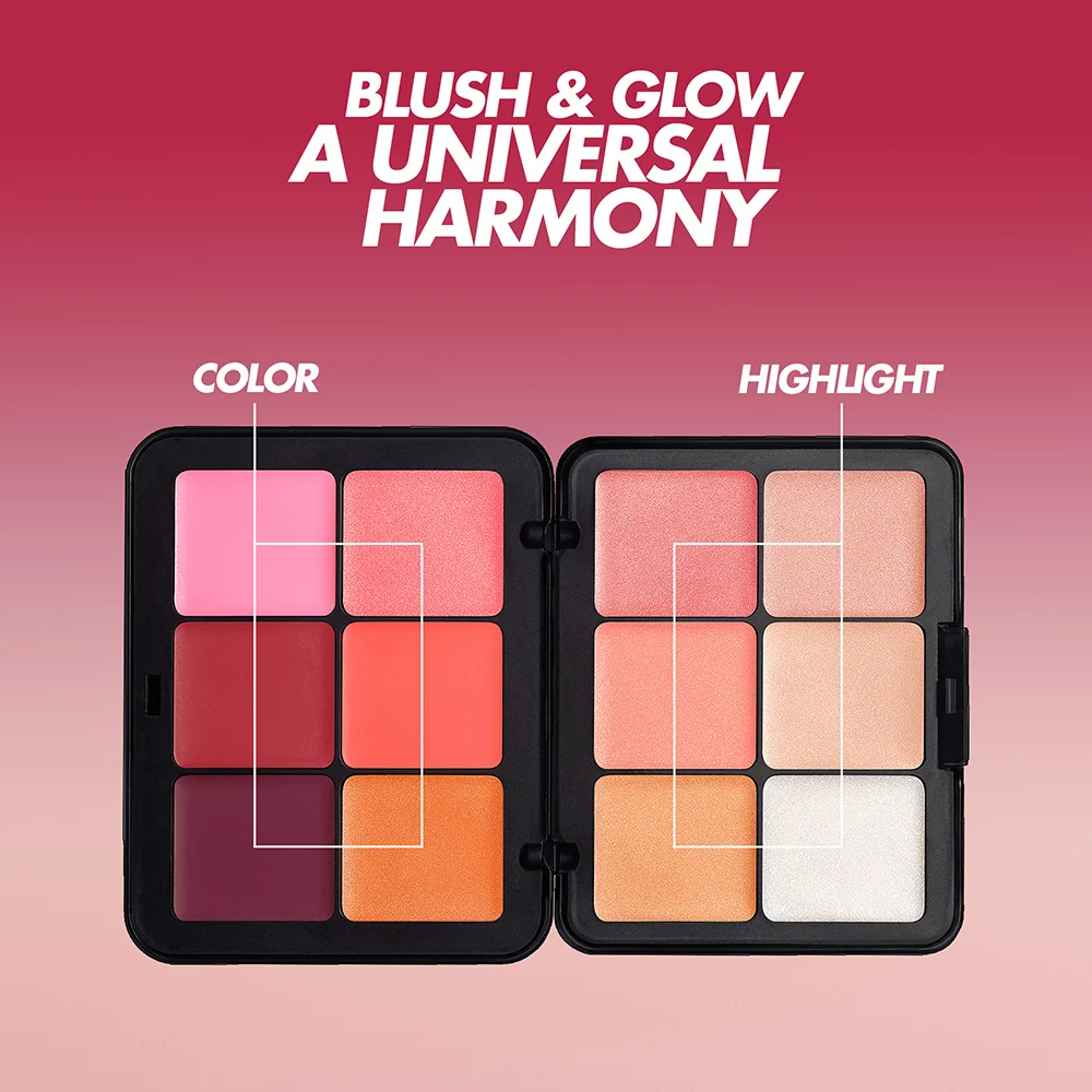 Make Up For Ever HD Skin Blush & Glow Palette - Image 4