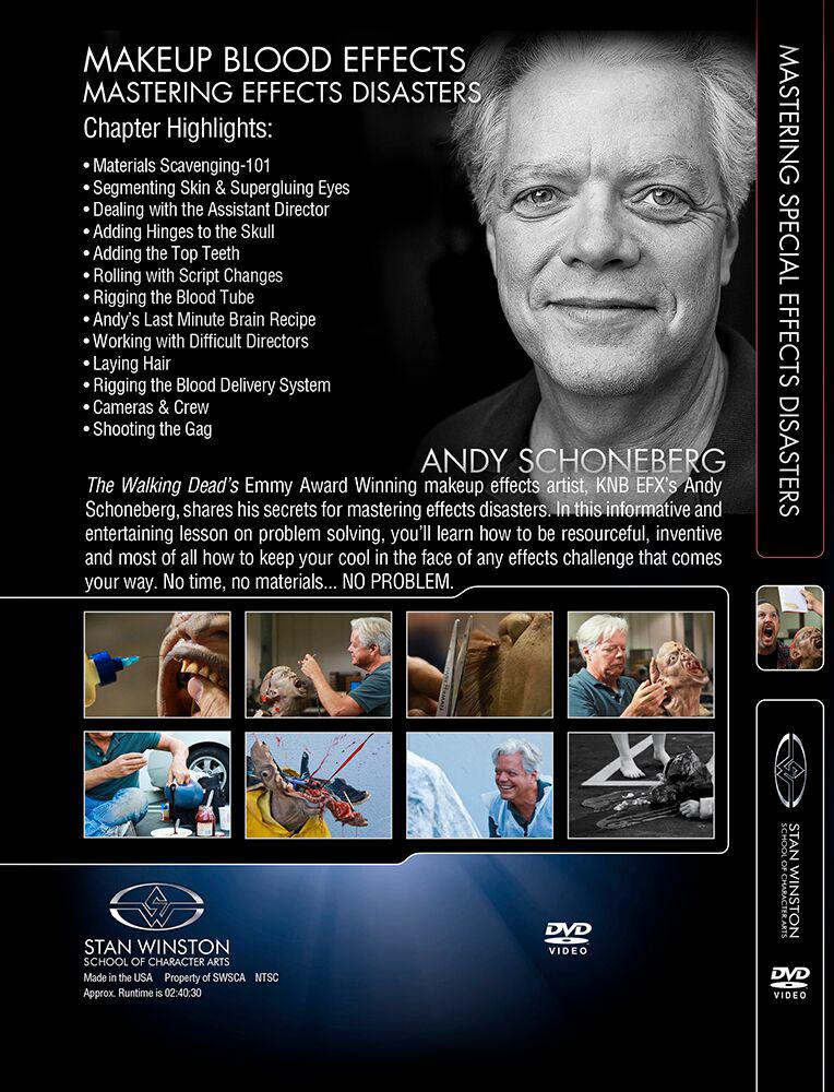 Stan Winston Studio Mastering Special Effects Disasters - Explode a Head (DVD) - Image 2