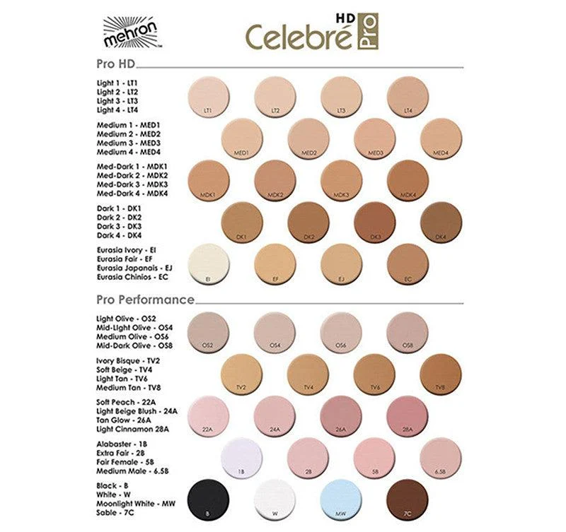 Mehron Celebre Pro HD Cream Foundation - Image 8