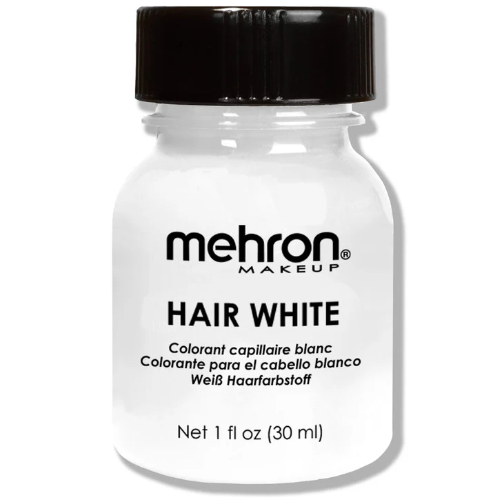 Mehron Hair White/Silver - Image 3