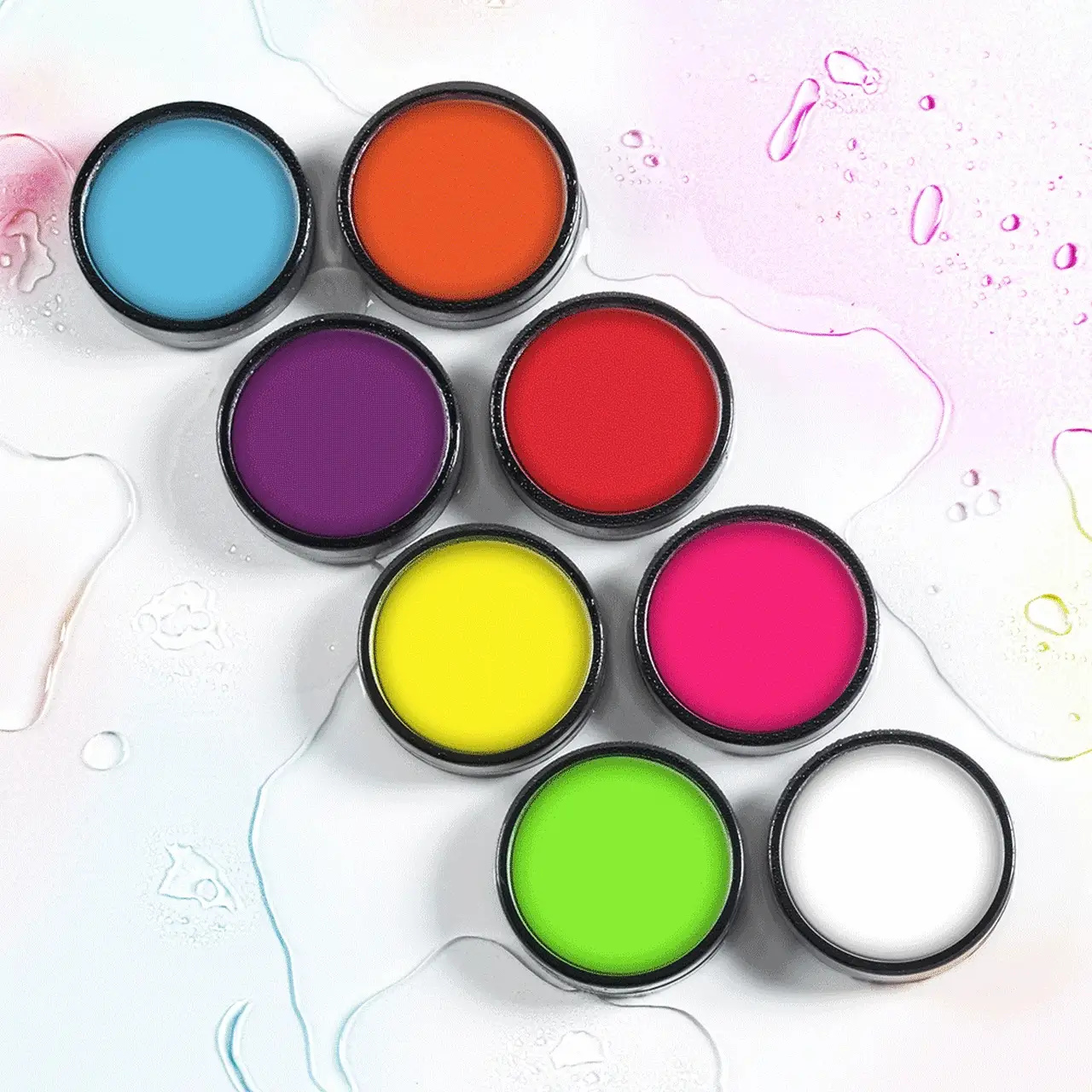 Mehron Paradise Makeup Neon UV Glow Palette - Image 2