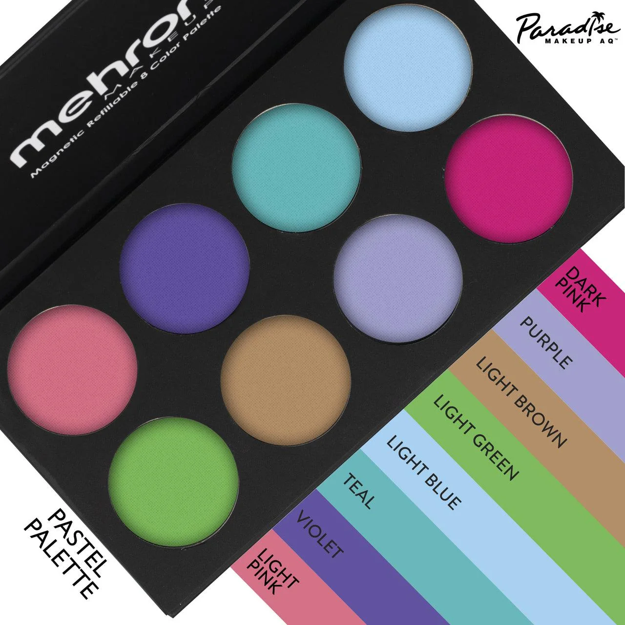 Mehron Paradise Makeup AQ 8 Color Palette - Image 7