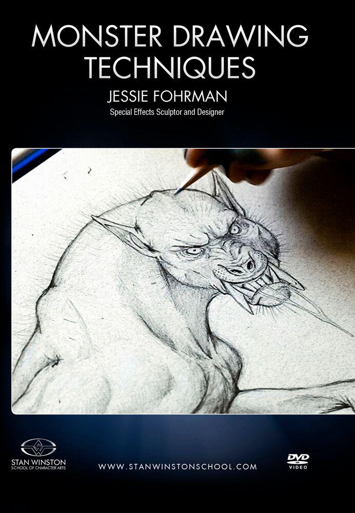 Stan Winston Studio Monster Drawing Techniques - How To Draw Werewolf (DVD)