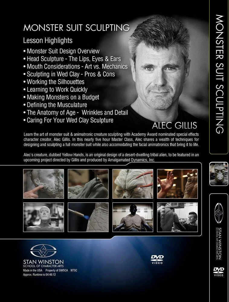 Stan Winston Studio Monster Suit Sculpting (DVD) - Image 2