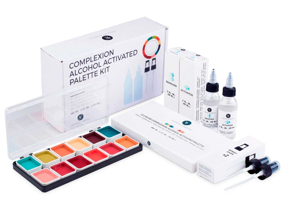 Narrative Cosmetics 12 Color Complexion Alcohol Activated Palette - Image 3