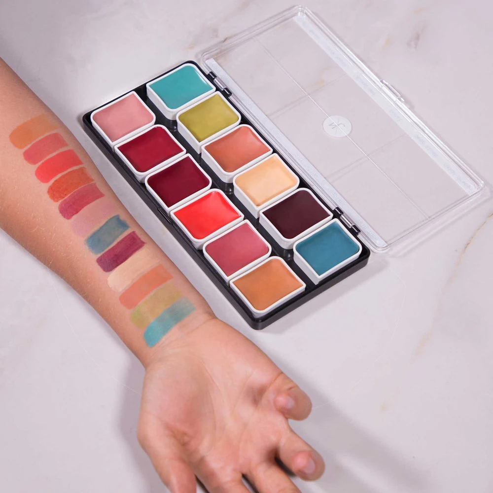 Narrative Cosmetics 12 Color Complexion Alcohol Activated Palette - Image 4