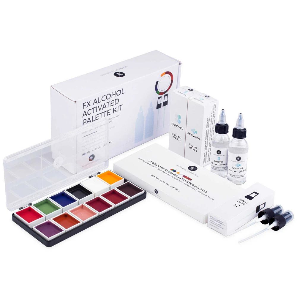 Narrative Cosmetics 12 Color FX Alcohol Activated Palette - Image 2