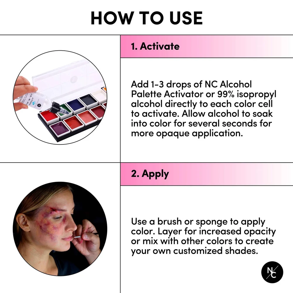 Narrative Cosmetics 12 Color FX Alcohol Activated Palette - Image 5