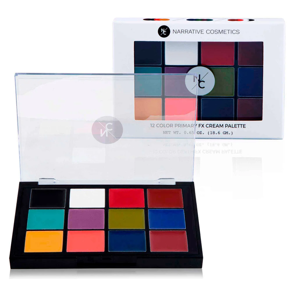 Narrative Cosmetics Quick Drying Primary FX Cream Makeup Palette