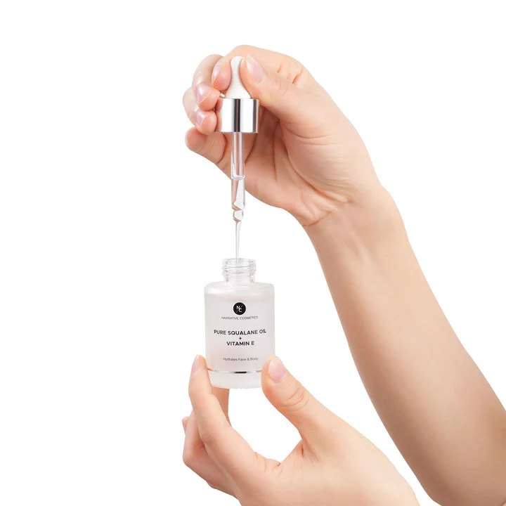Narrative Cosmetics Pure Squalane Oil Enriched with Vitamin E - Image 3