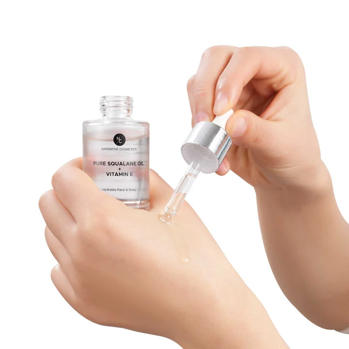 Narrative Cosmetics Pure Squalane Oil Enriched with Vitamin E - Image 7