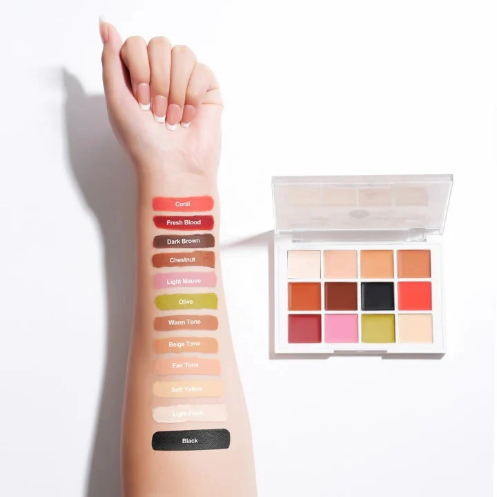 Narrative Cosmetics Quick-Set Tattoo Cover-Up Cream Palette - Image 2