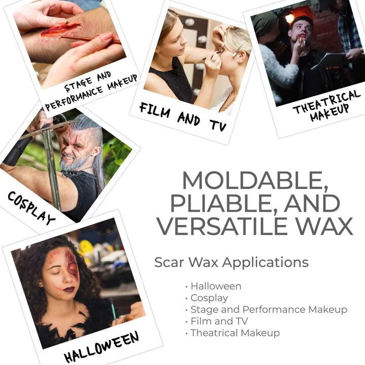 Narrative Cosmetics Scar Wax with Double-Ended Spatula - Image 3