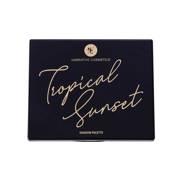 Narrative Cosmetics Talc Free 12 Color Tropical Sunset Eyeshadow Palette - Image 6
