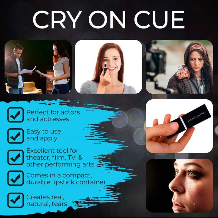 Narrative Cosmetics Tear Stick Menthol-Infused Wax for Natural Tears - Image 2