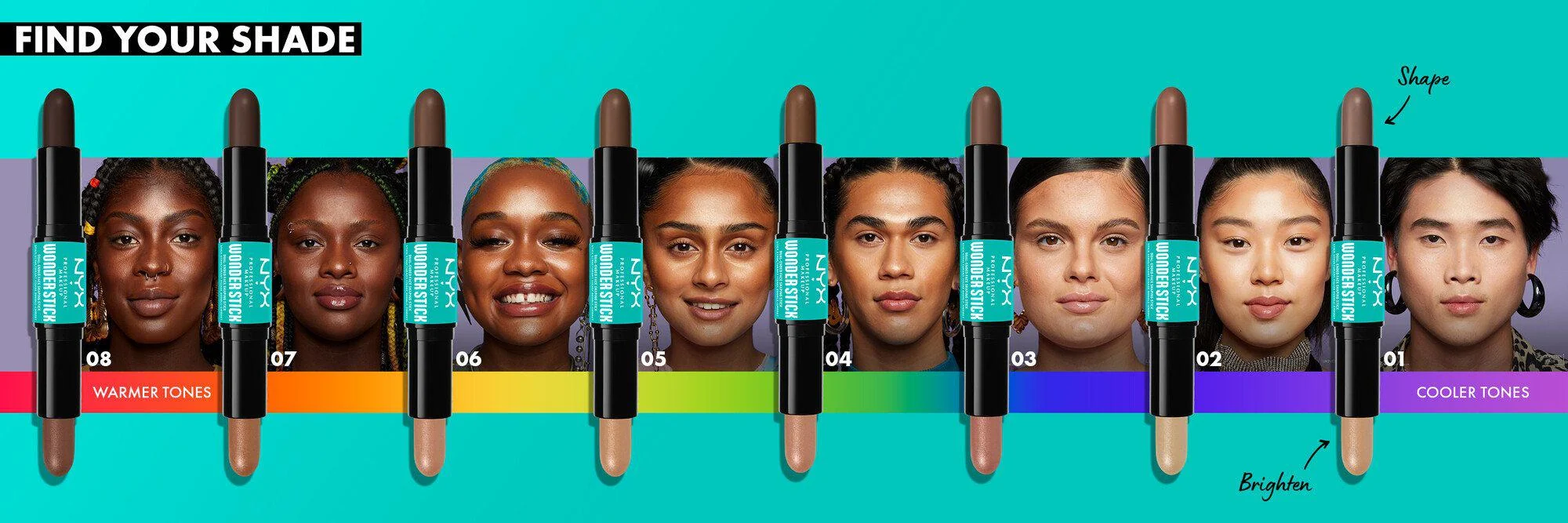 NYX Wonder Stick Contour and Highlighter Stick - Image 3