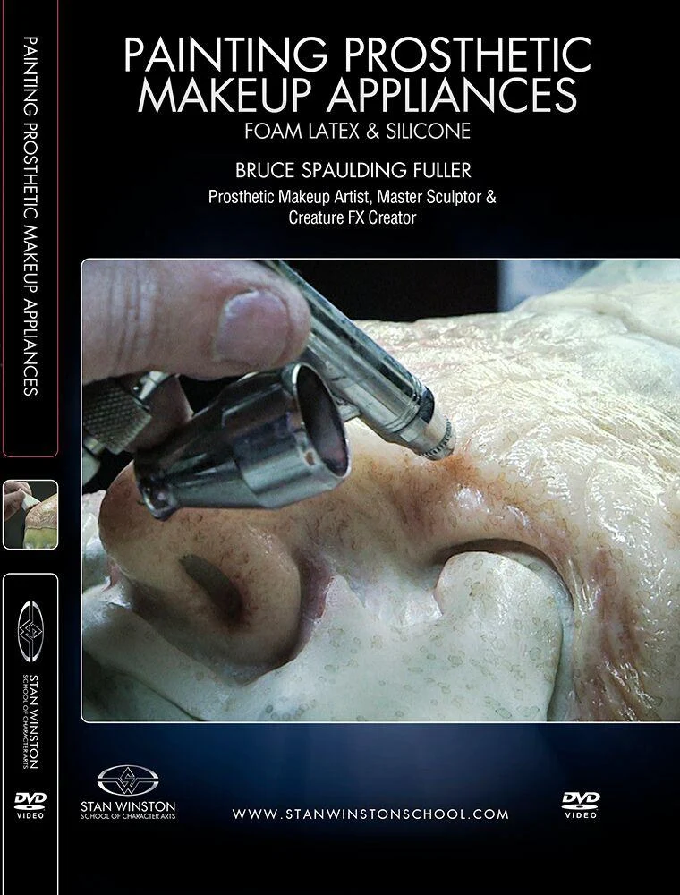 Stan Winston Studio Painting Prosthetic Makeup Appliances - Foam, Latex, Silicone (DVD)