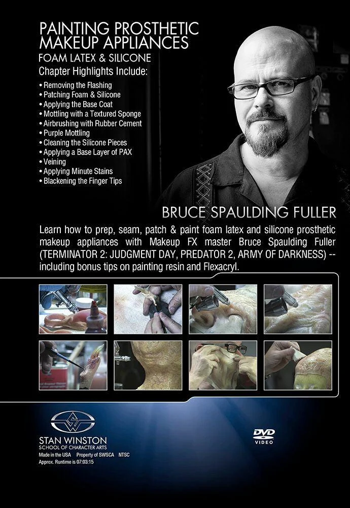 Stan Winston Studio Painting Prosthetic Makeup Appliances - Foam, Latex, Silicone (DVD) - Image 2