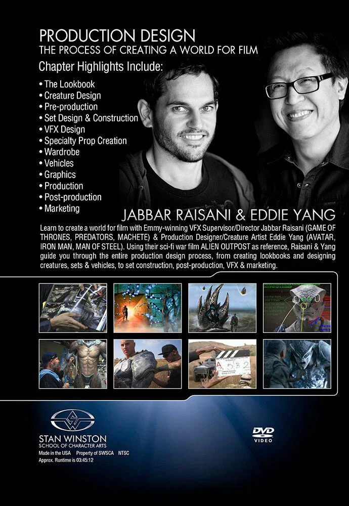 Stan Winston Studio Production Design The Process of Creating a World for Film (DVD) - Image 2