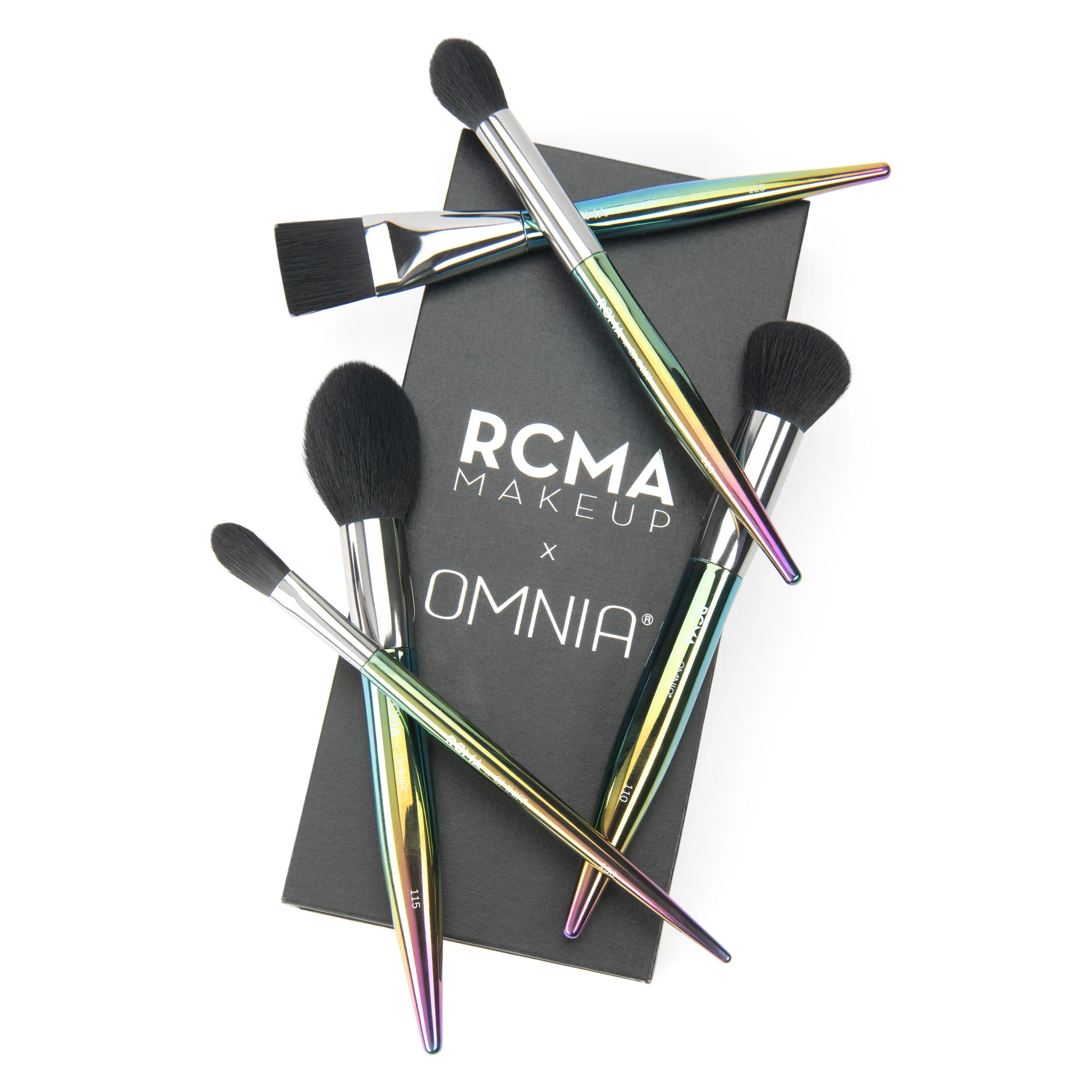 RCMA RCMA  x OMNIA Professional Complexion 5pc Brush Set - Image 4