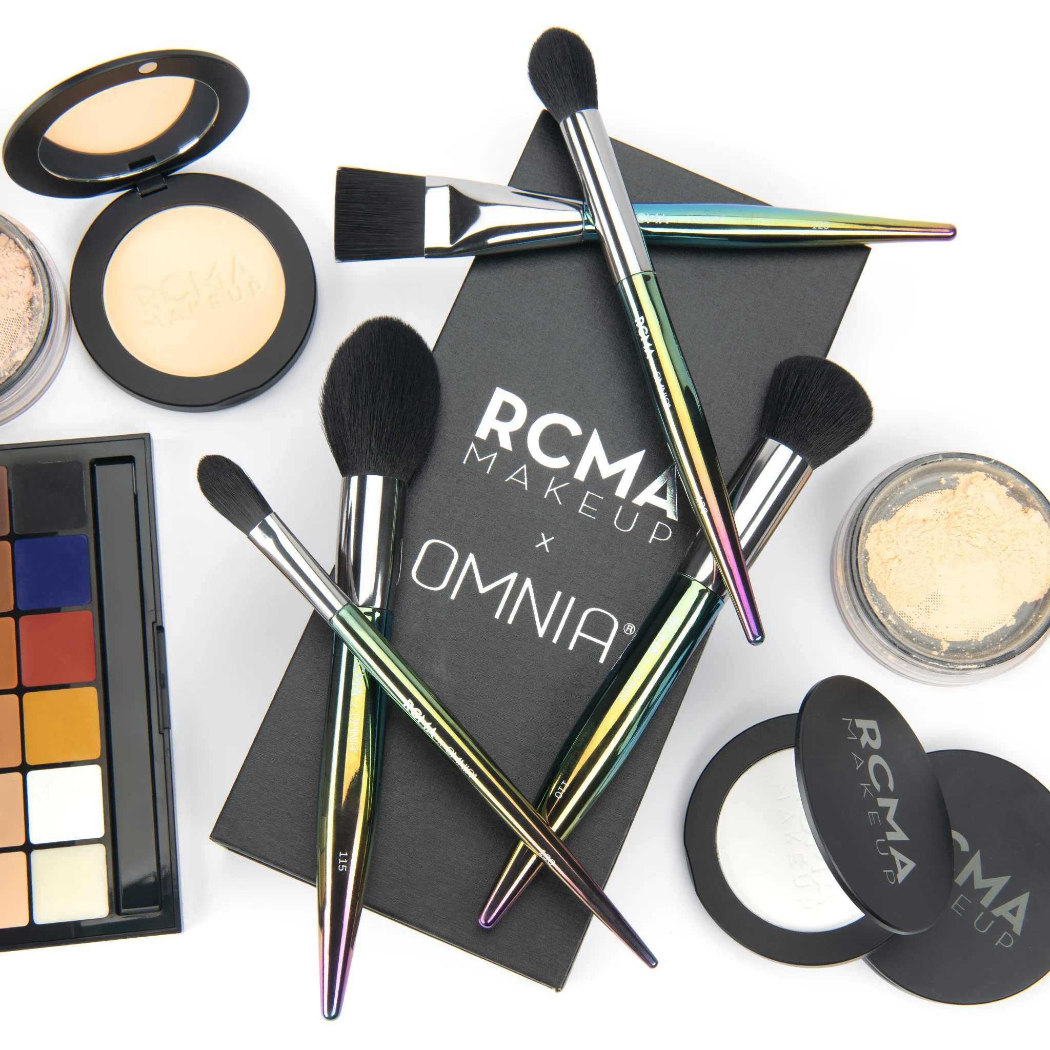 RCMA RCMA  x OMNIA Professional Complexion 5pc Brush Set - Image 5