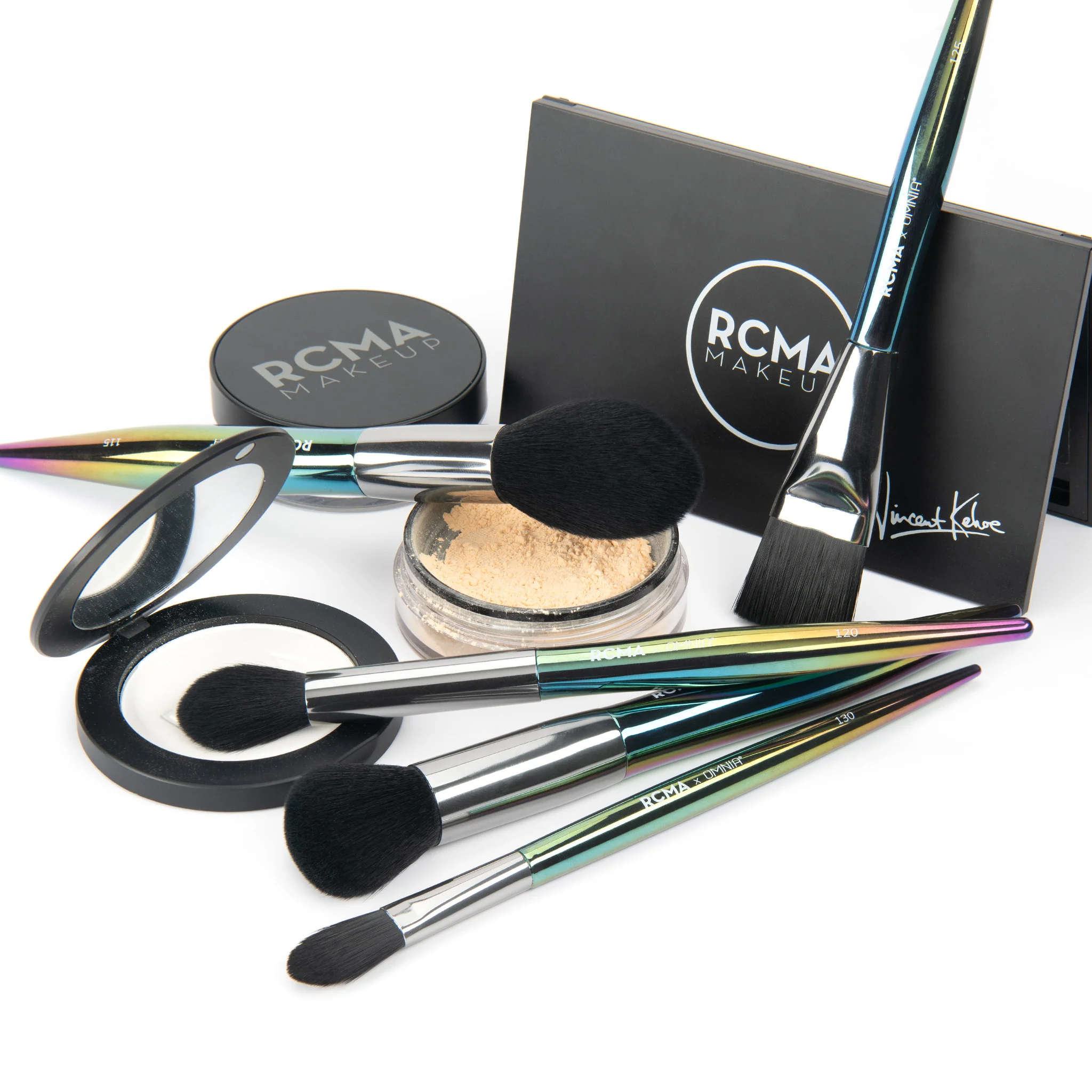 RCMA RCMA  x OMNIA Professional Complexion 5pc Brush Set - Image 6