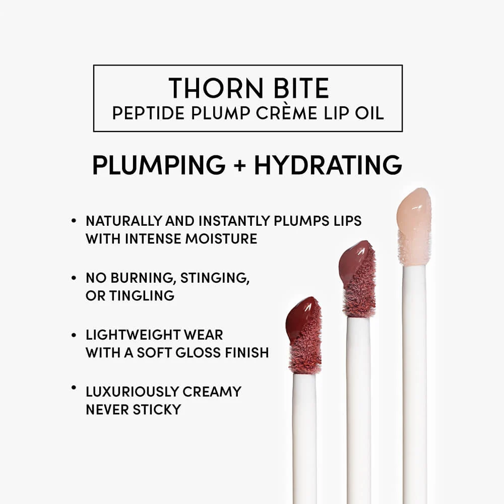 Rituel De Fille Thorn Bite Peptide Plump Creme Lip Oil - Image 5