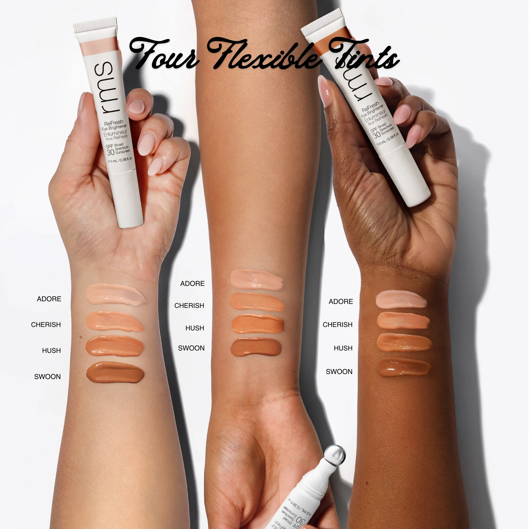 RMS Beauty ReFresh Eye Brightener Broad Spectrum SPF 30 + Correcting Tint - Image 8