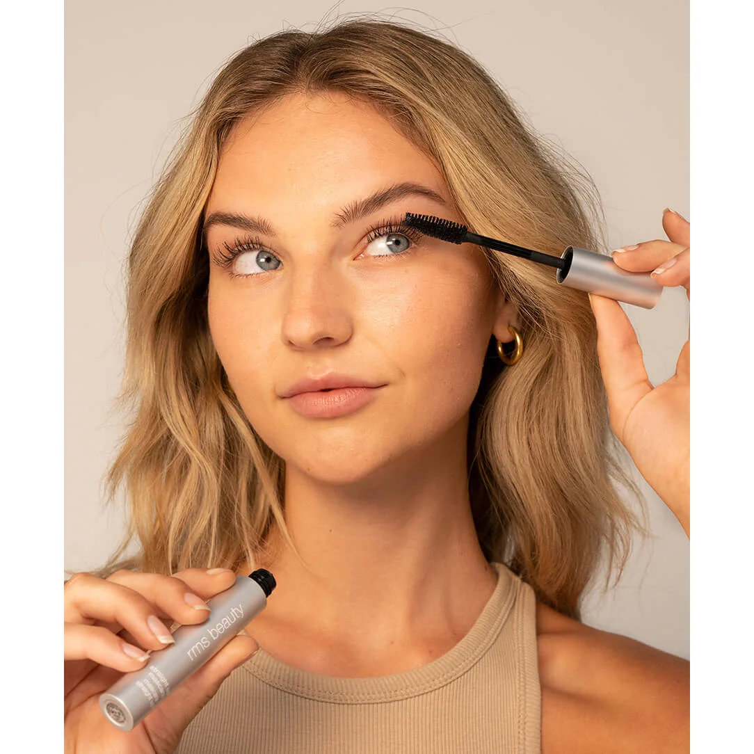 RMS Beauty Straight Up Volumizing Peptide Mascara - Image 5