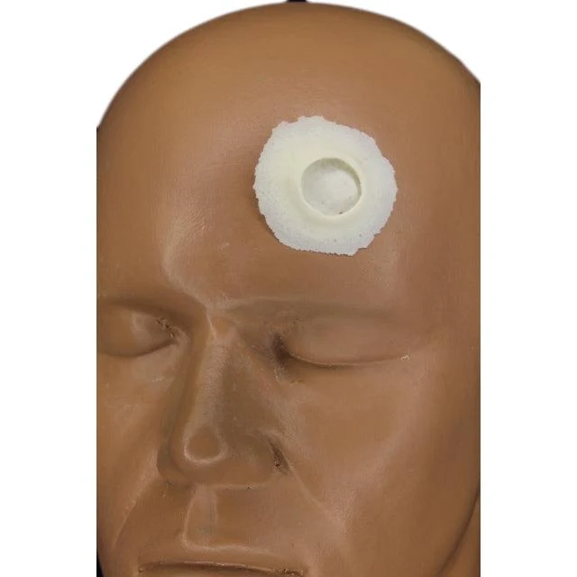 Rubber Wear Bullet Hole Foam Latex Prosthetic - Image 2