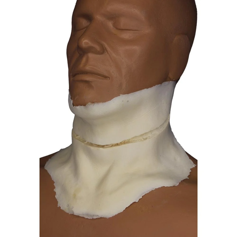 Rubber Wear Slit Throat Foam Latex Prosthetic (FRW-082) - Image 2