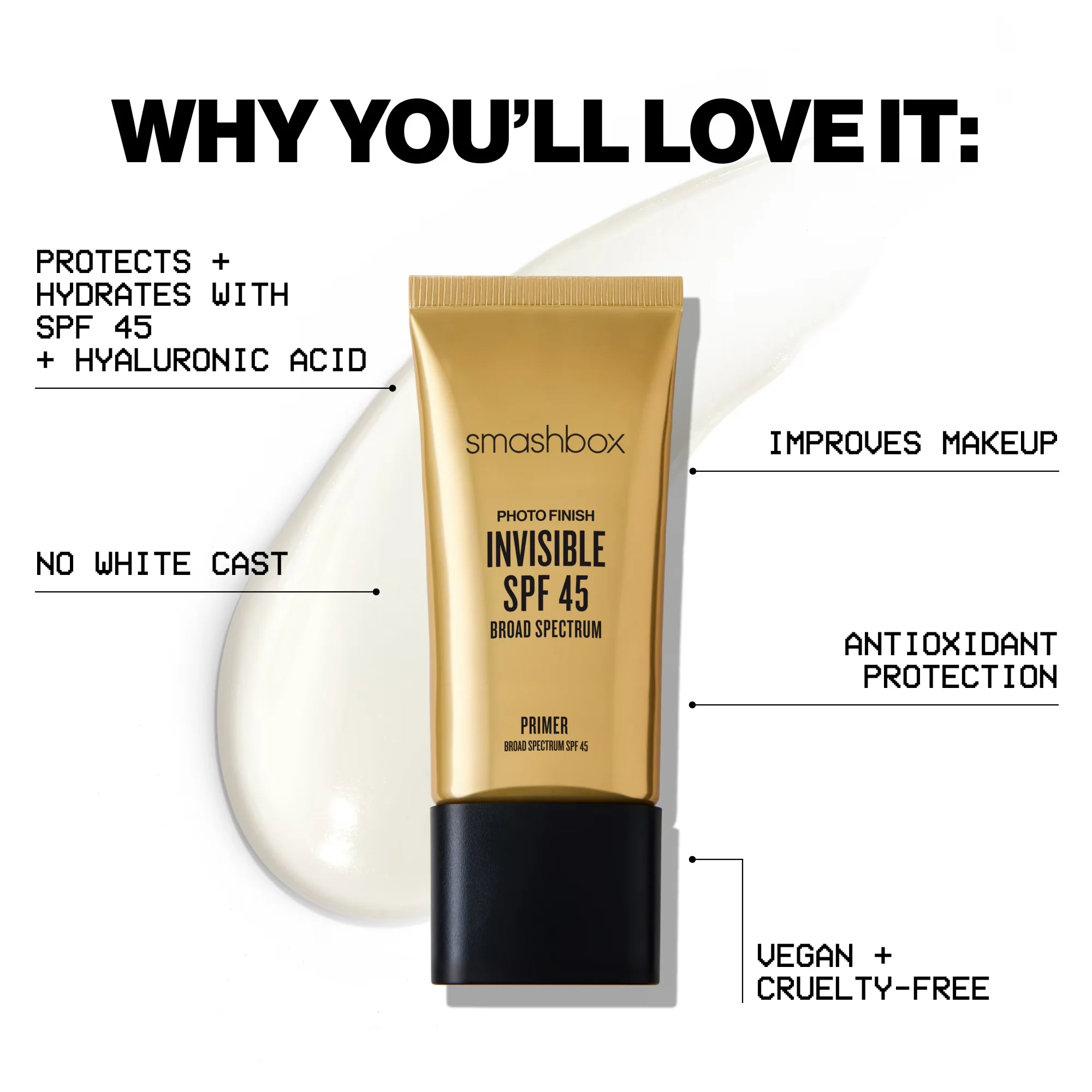 Smashbox Photo Finish Invisible SPF45 Primer - Image 7