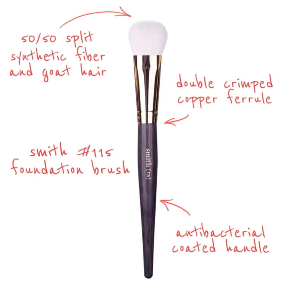 Smith Cosmetics 115 Foundation Brush - Image 2