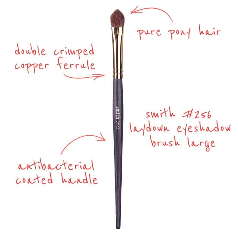 Smith Cosmetics 256 Arrowhead Laydown Brush Large - Image 3