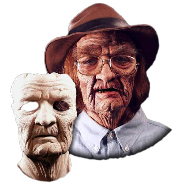 Stage Frights Foam Latex Prosthetic Old Age Mask