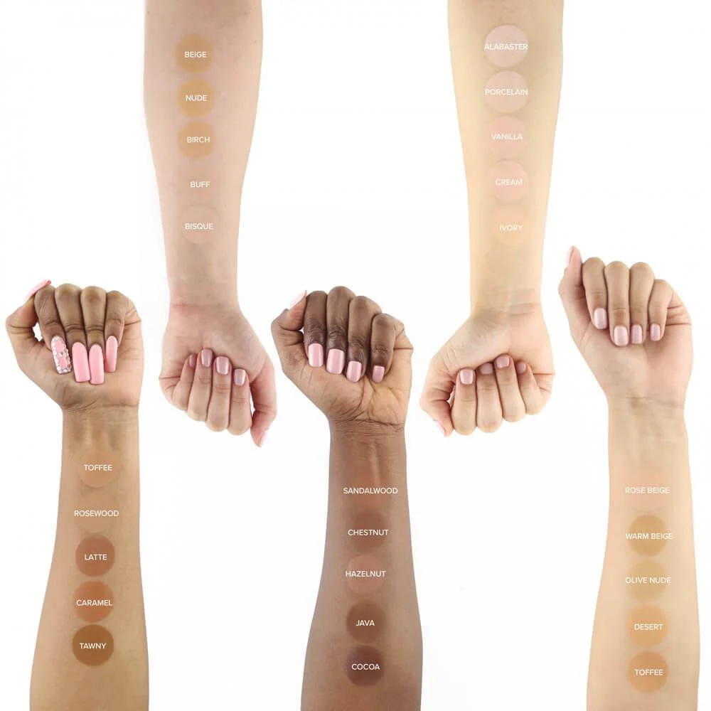 Temptu Perfect Canvas Hydra Lock Airbrush Foundation 6-pack Medium/Tan - Image 3