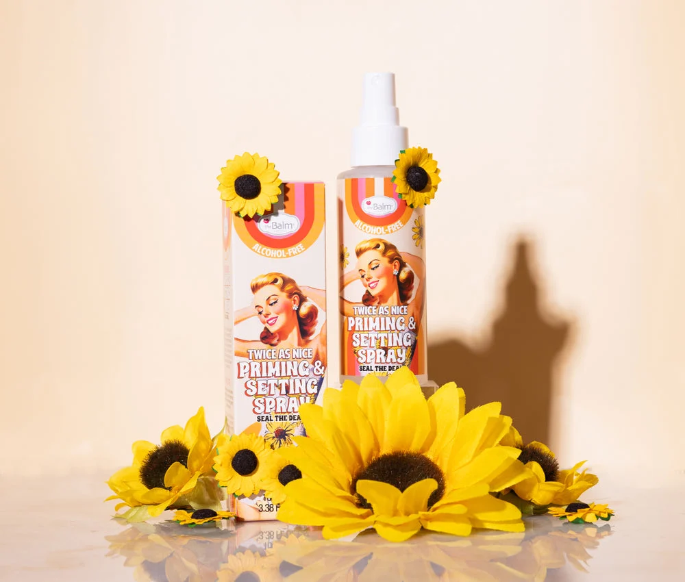 The Balm Cosmetics Twice as Nice Priming & Setting Spray - Image 3