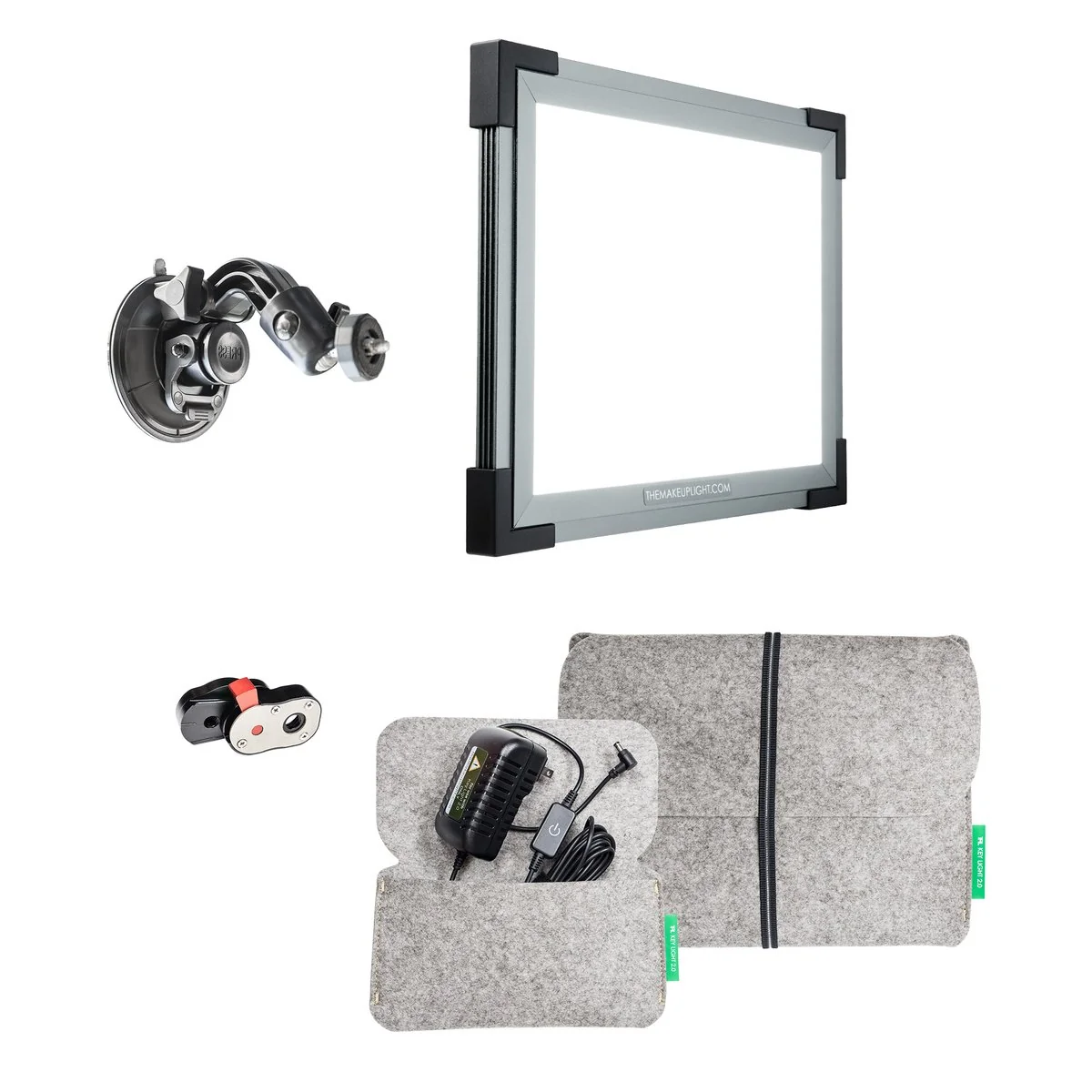 The Makeup Light Key Light 2.0 Starter Kit with Suction Mount