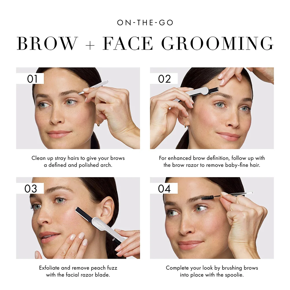 Tweezerman Brow & Facial Grooming Set - Image 7
