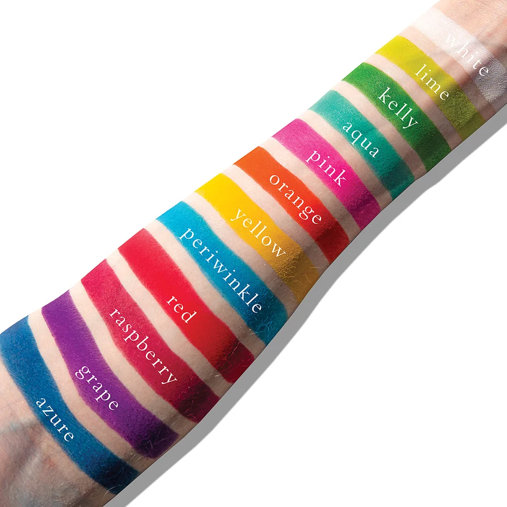 Viseart VisePRO Editorial Brights Matte Eyeshadow Palette - Image 3