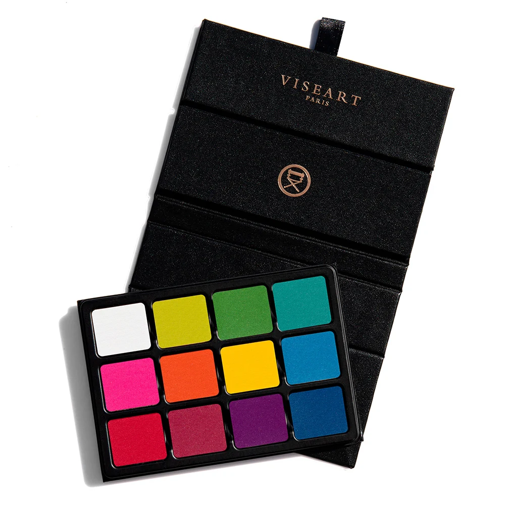 Viseart VisePRO Editorial Brights Matte Eyeshadow Palette - Image 4