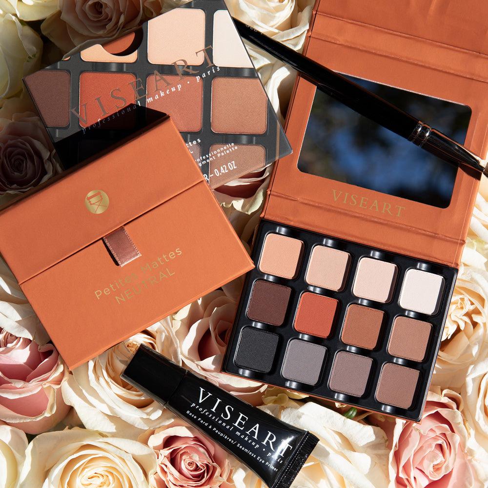 Viseart Petites Mattes Neutral Eyeshadow Palette - Image 4